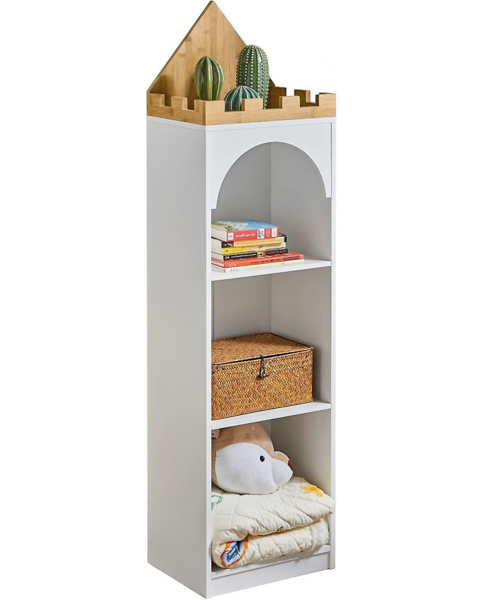 SoBuy KMB42-W Children's Bookcase Toy Shelf
