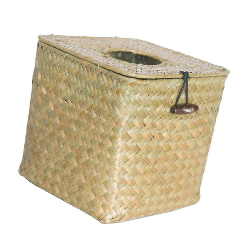 Woven Towel Holder Dispenser Dispenser Beige