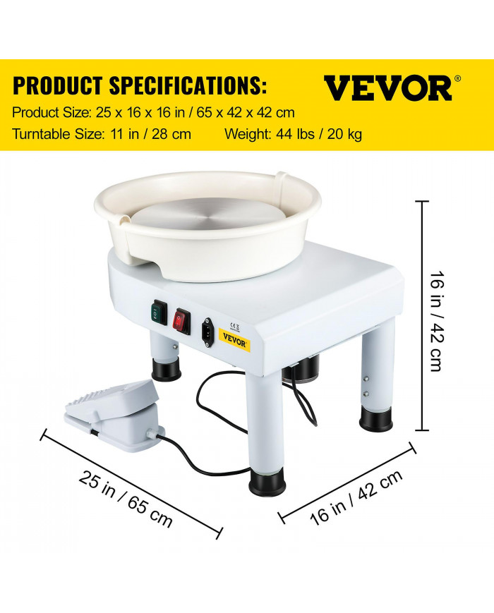 Pottery Wheel Ceramic Machine Lift Legs