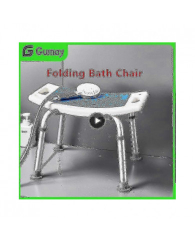 Antidérapant Elderly Folding Bath Chair Cushion Salle de bain et chaise de douche Elderly Bath Baignoire Shower [...]