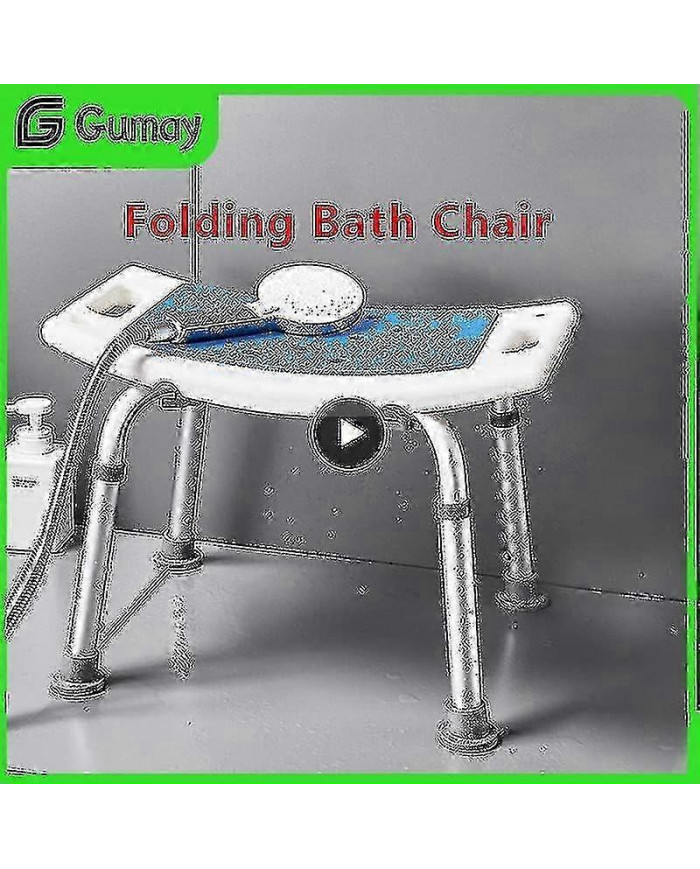 Antidérapant Elderly Folding Bath Chair Cushion Salle de bain et chaise de douche Elderly Bath Baignoire Shower [...]