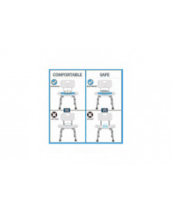 Antidérapant Elderly Folding Bath Chair Cushion Salle de bain et chaise de douche Elderly Bath Baignoire Shower [...]