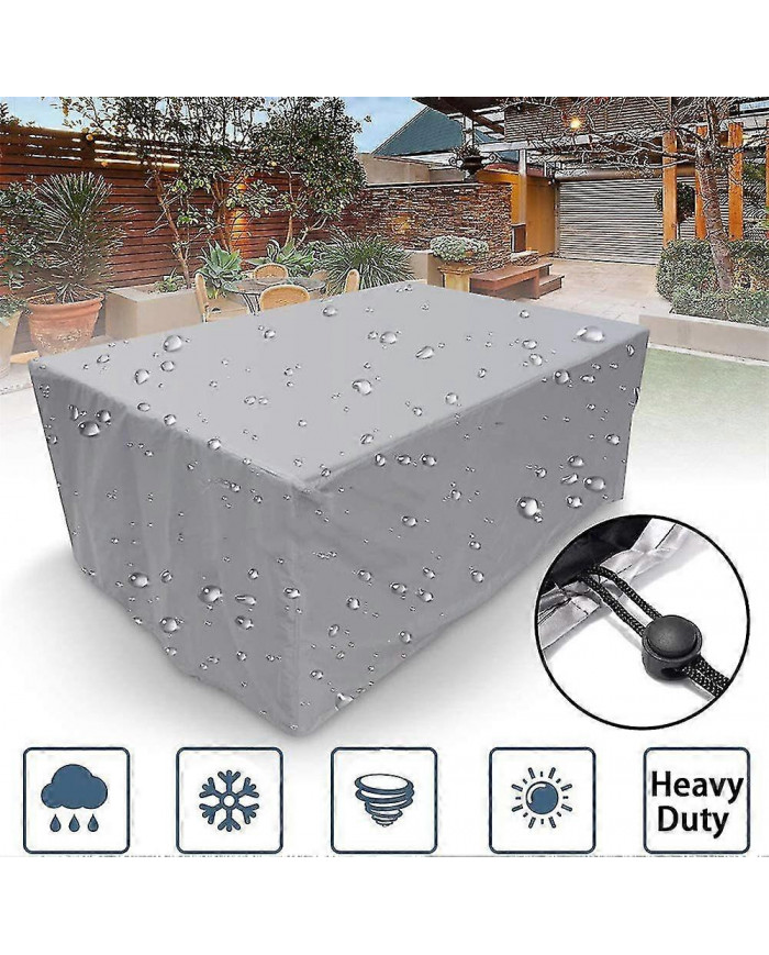 75 Tailles Imperméable à l’eau Patio extérieur Meubles de jardin Couvertures Pluie Neige Chaise Covers_ (happyshop)