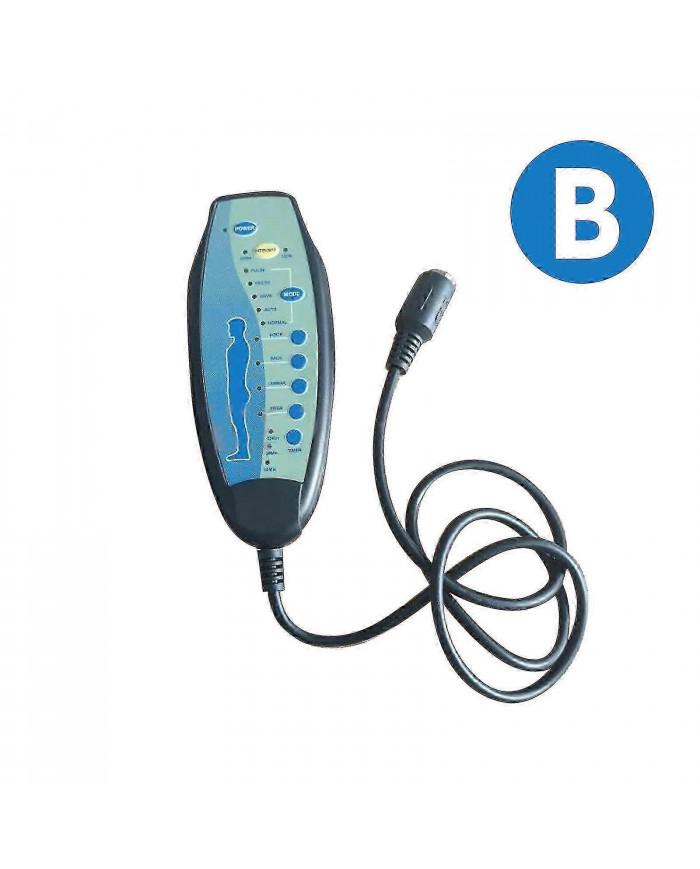 8 Télécommande à broches femelles pour le contrôleur manuel de fauteuil inclinable de massage Power Lift 12VD75