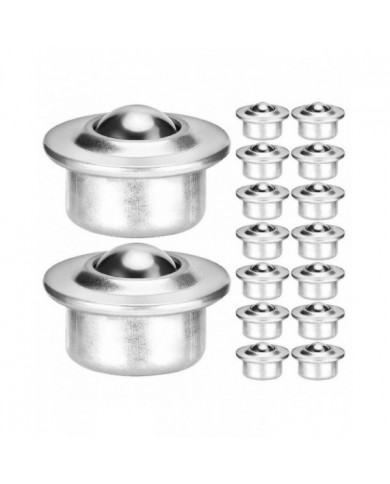 16pcs Roller Bearing 5/8 Inch Furniture Caster Swivel Ball Bearing Ball Roller-FCY