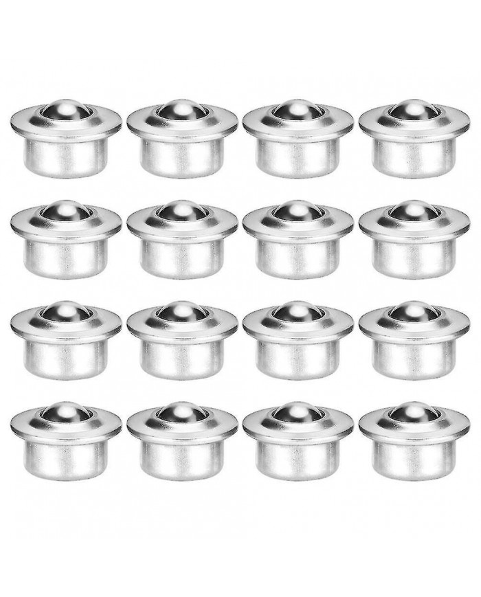 16pcs Roller Bearing 5/8 Inch Furniture Caster Swivel Ball Bearing Ball Roller-FCY