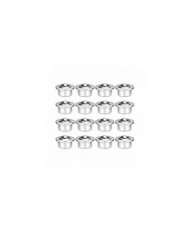 16pcs Roller Bearing 5/8 Inch Furniture Caster Swivel Ball Bearing Ball Roller-FCY