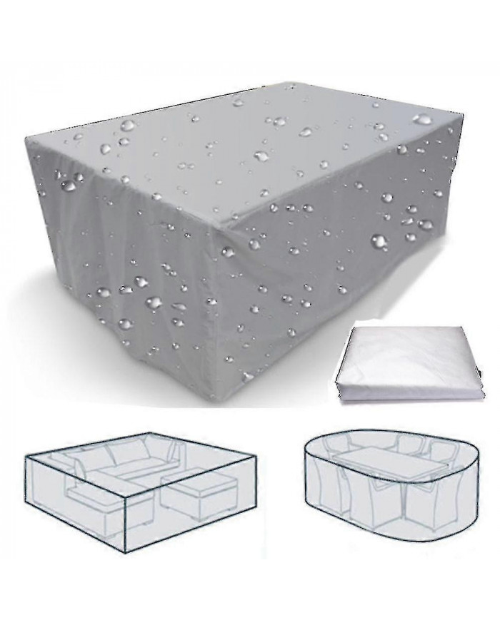 75 Tailles Imperméables À L’eau Extérieur Patio Meubles De Jardin Couvre Pluie Neige Chaise Housses -zy
