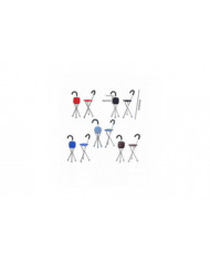 Tabouret de canne pliant Chaise de bâton de marche Tabouret de béquille pour personnes âgées, canne de marche w/siège