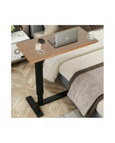 Bureau de table d’ordinateur portable réglable avec roues