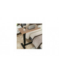 Bureau de table d’ordinateur portable réglable avec roues