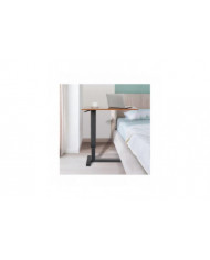 Bureau de table d’ordinateur portable réglable avec roues