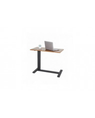 Bureau de table d’ordinateur portable réglable avec roues