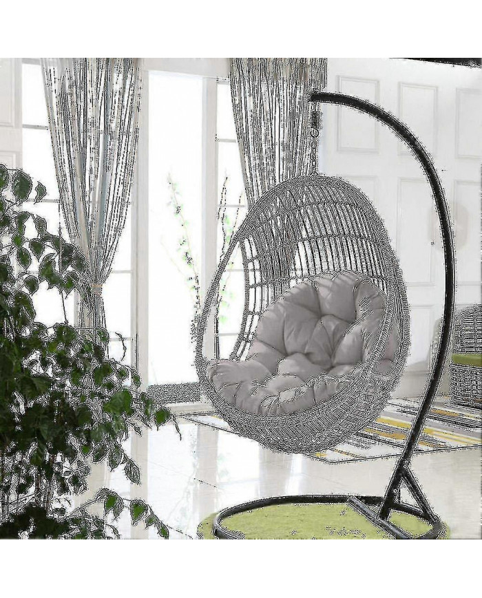 Suspension Egg Chaise Coussin Remplacement Confortable Tapis de chaise respirant pour extérieur intérieur