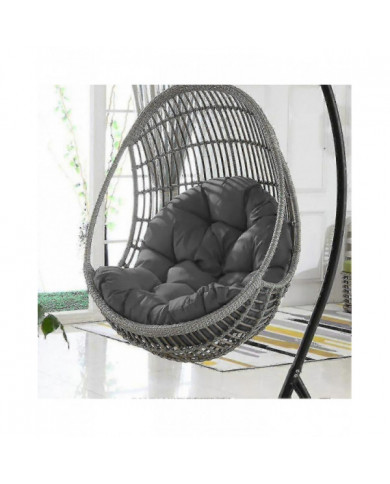Suspension Egg Chaise Coussin Remplacement Confortable Tapis de chaise respirant pour extérieur intérieur