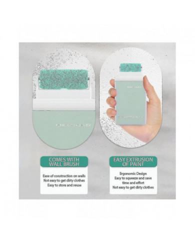 Réparation murale Brosse roulante Imperméable à l’eau Peinture de réparation de mur à séchage rapide pour [...]