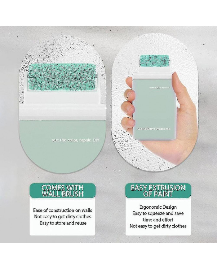 Réparation murale Brosse roulante Imperméable à l’eau Peinture de réparation de mur à séchage rapide pour [...]