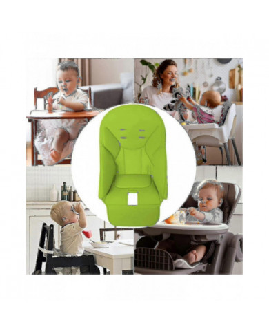 Coussin de chaise haute pour bébé, coussin en cuir PU souple pour Peg Perego Kosmic-xdd