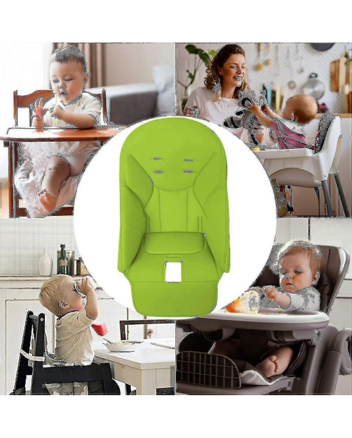 Coussin de chaise haute pour bébé, coussin en cuir PU souple pour Peg Perego Kosmic-xdd