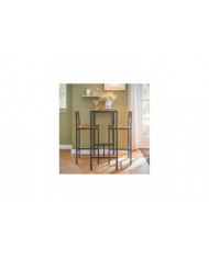 SoBuy OGT03-XL, Bar Set-1 Table bar et 2 tabourets,