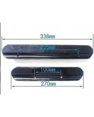 2pcs Accoudoirs rembourrés Coussins de bras universels Coussin d’accoudoir en cuir de remplacement pour fauteuil roulant