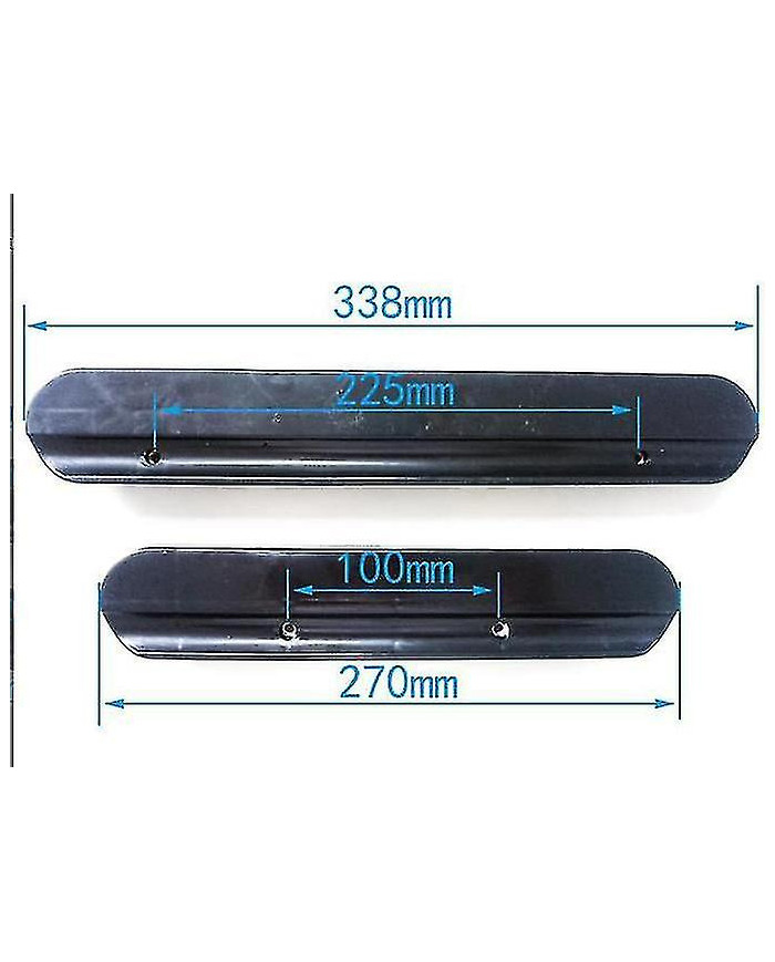 2pcs Accoudoirs rembourrés Coussins de bras universels Coussin d’accoudoir en cuir de remplacement pour fauteuil roulant