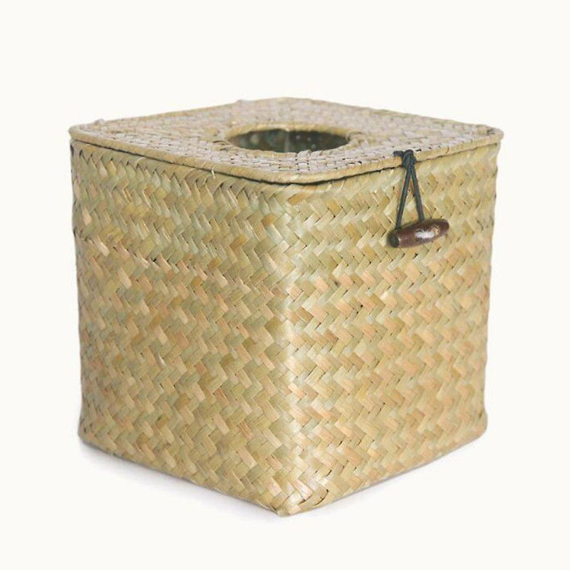 Woven Towel Holder Dispenser Dispenser Beige