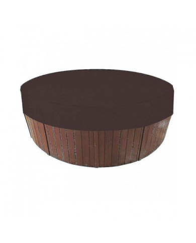 Couverture de bain à remous rond extérieur Imperméable à l’eau Spa Bain à remous Couverture de poussière [...]