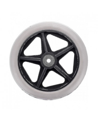 2pcs 6 pouces Remplacement de fauteuil roulant Roue en caoutchouc Roues avant Rollator Walker Antidérapant [...]