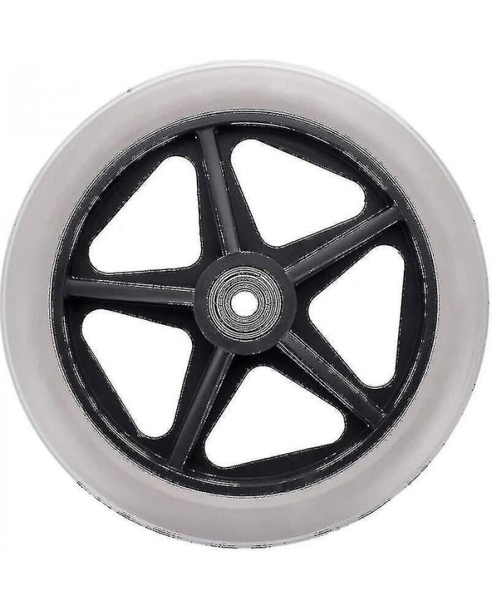 2pcs 6 pouces Remplacement de fauteuil roulant Roue en caoutchouc Roues avant Rollator Walker Antidérapant [...]