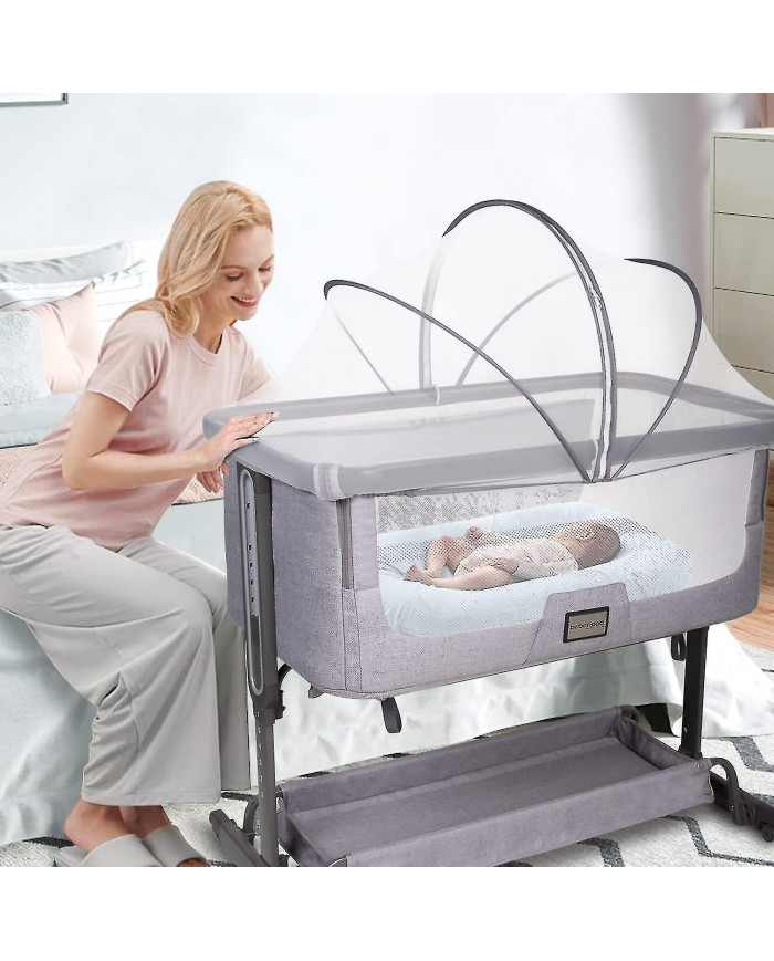 Couvercle de moustiquaire de berceau pour bébé Housse de berceau pour empêcher les chats d’entrer Moustiquaire [...]