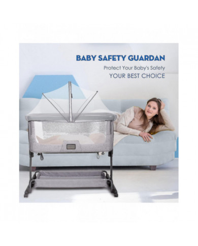 Couvercle de moustiquaire de berceau pour bébé Housse de berceau pour empêcher les chats d’entrer Moustiquaire [...]