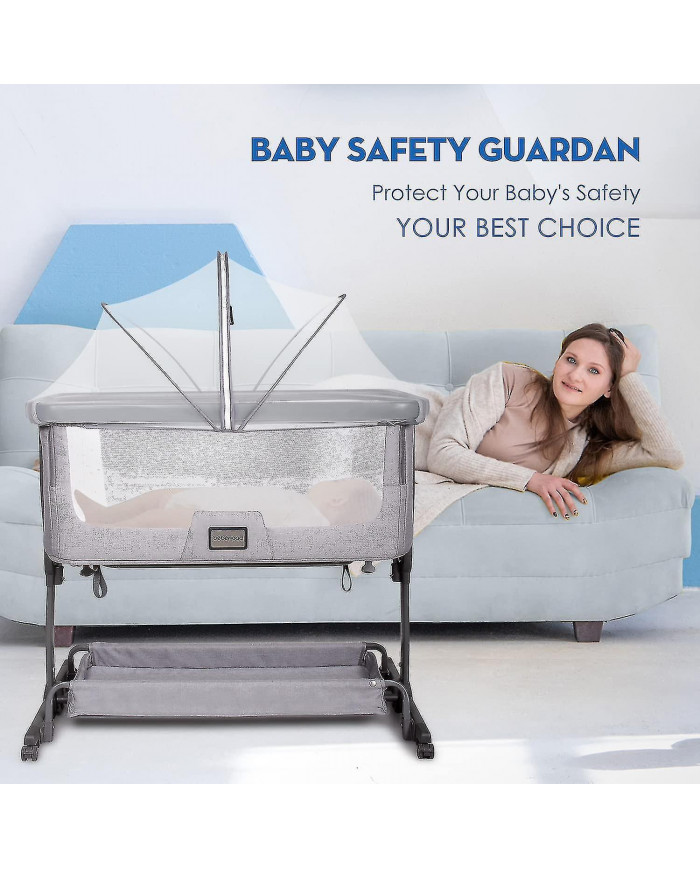 Couvercle de moustiquaire de berceau pour bébé Housse de berceau pour empêcher les chats d’entrer Moustiquaire [...]