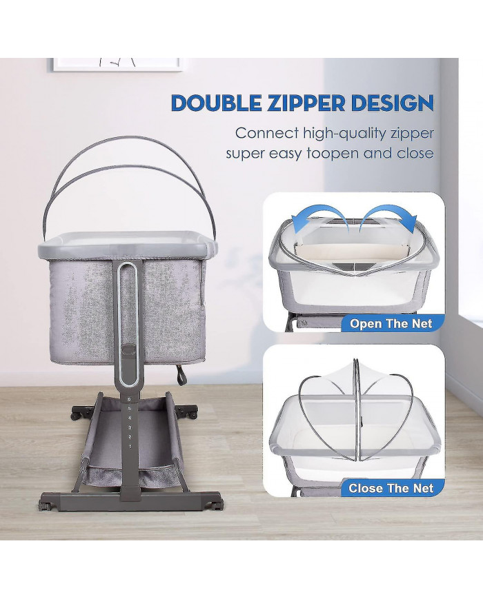 Couvercle de moustiquaire de berceau pour bébé Housse de berceau pour empêcher les chats d’entrer Moustiquaire [...]