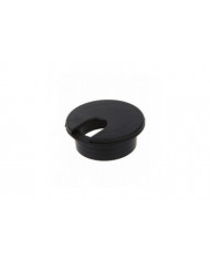 10 Pcs 35mm Noir Câble Grommet Câble Sortie Bureau Table Fil