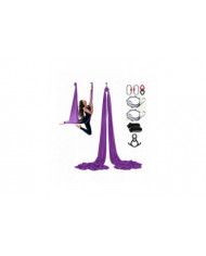 Soie aérienne & Yoga balançoire, 8,7 yards, kit de hamac de Yoga aérien avec tissu en nylon 100 g/m², matériel de [...]