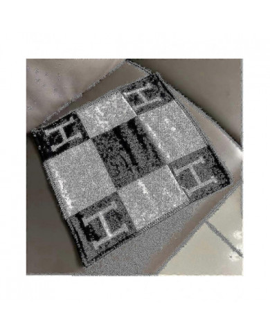 De haute qualité 45x45cm H-letter Laine Cachemire Taies D’oreiller Lits superposés Canapé Avion