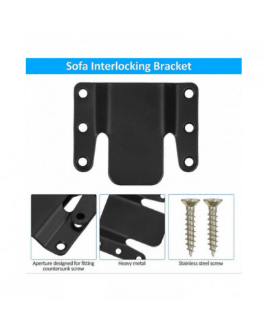 10Pcs Sectional Couch Connectors, Universal Sectional Sofa Interlocking, Easy to Install Couch Clips for [...]