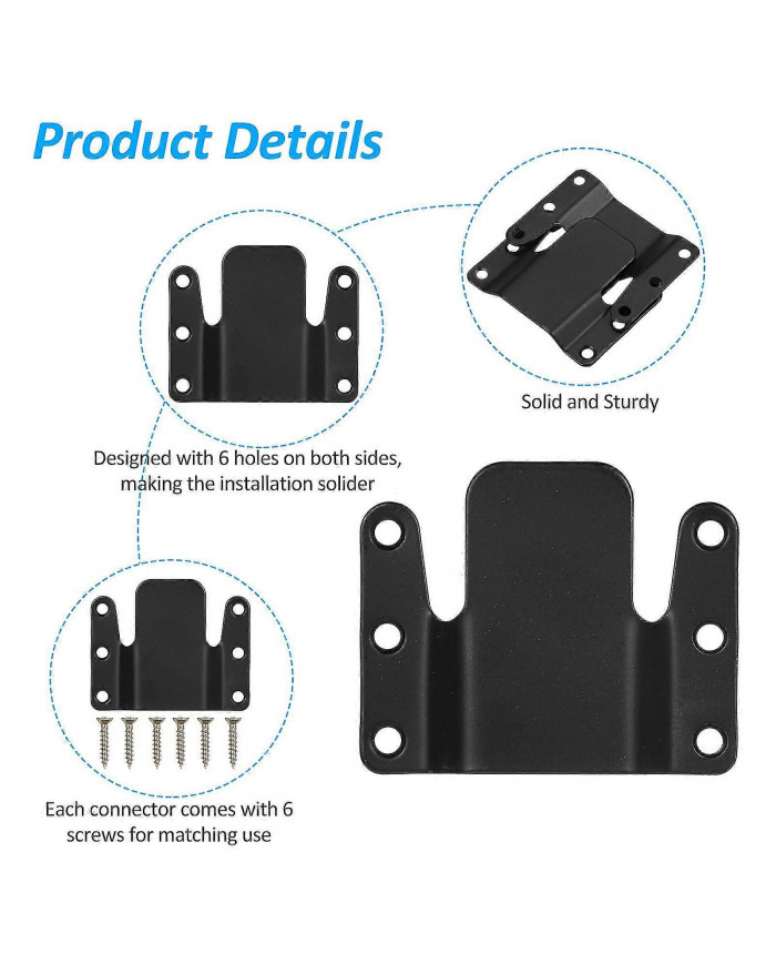 10Pcs Sectional Couch Connectors, Universal Sectional Sofa Interlocking, Easy to Install Couch Clips for [...]