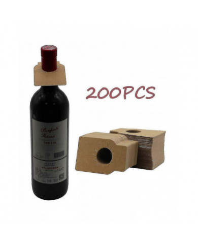 Étiquette de cave de bouteille de vin, étiquettes de goulot de bouteille de vin de 200 pièces, étiquettes de rack [...]