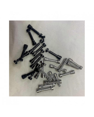 Pour Bose Quietcomfort Qc35 Casque Vis Pivotante Charnière En Métal Noir Ou Argent