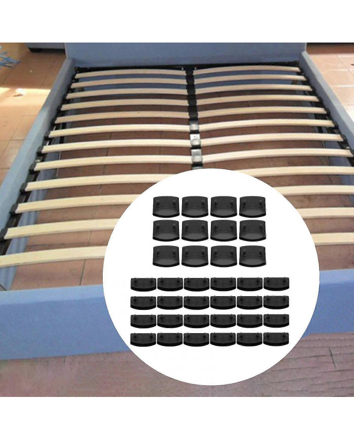 Supports de lattes de lit, embouts pour la fixation du lit Fixation du support de lattes latérales portatives [...]