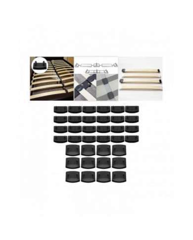 Supports de lattes de lit, embouts pour la fixation du lit Fixation du support de lattes latérales portatives [...]