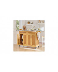 SoBuy Worktop Extensible Kitchen Trolley Island, FKW69-N