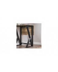 SoBuy Bar Set-Table de barre à moitié pliée et 4 tabourets, OGT24-N