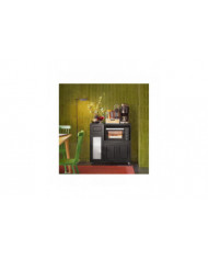 SoBuy Buffet Micro-ondes Armoire-Blanc,FSB78-SCH