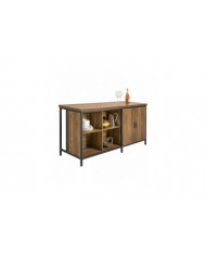 SoBuy Kitchen Island Armoire de cuisine autoportante Highborad Dresser Cabinet Buffet Bar Table, KNL01-F