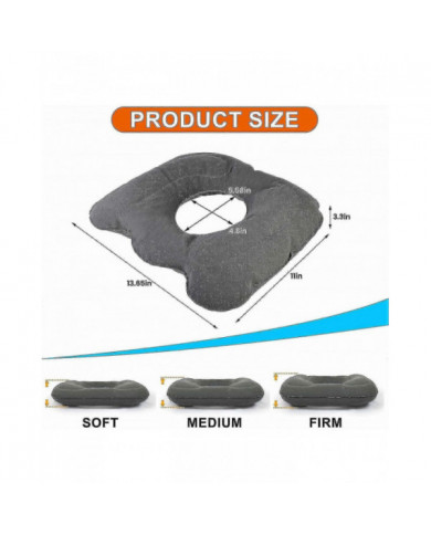 Coussin de siège hémorroïde, coussin de siège gonflable, coussin de siège orthopédique, idéal pour coussin de [...]