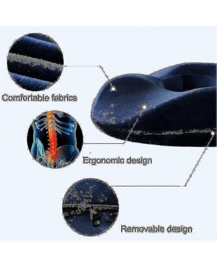 Oreiller d’os du queue Oreiller hémorroïde - Traitement hémoroïde de soulagement de la douleur, Plaies au lit TW