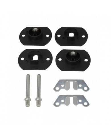 Pour 2pcs Sectional Canapé Interlocking Canapé Connecteur Support Pièce Pin Style WS4689